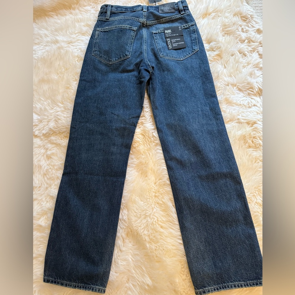 NWT! Paige Sawyer Covered Buttonfly - “Matchstick” Blue - Picture 5 of 9